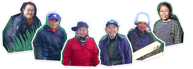 深谷市新戒地区「新戒ねぎ」のブランド発信メンバー